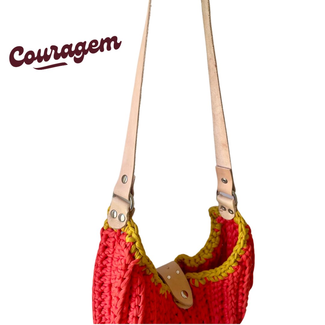 Nova Coleção Couragem: Couro Artesanal para os Amantes de Crochet - Couragem Leather Studio