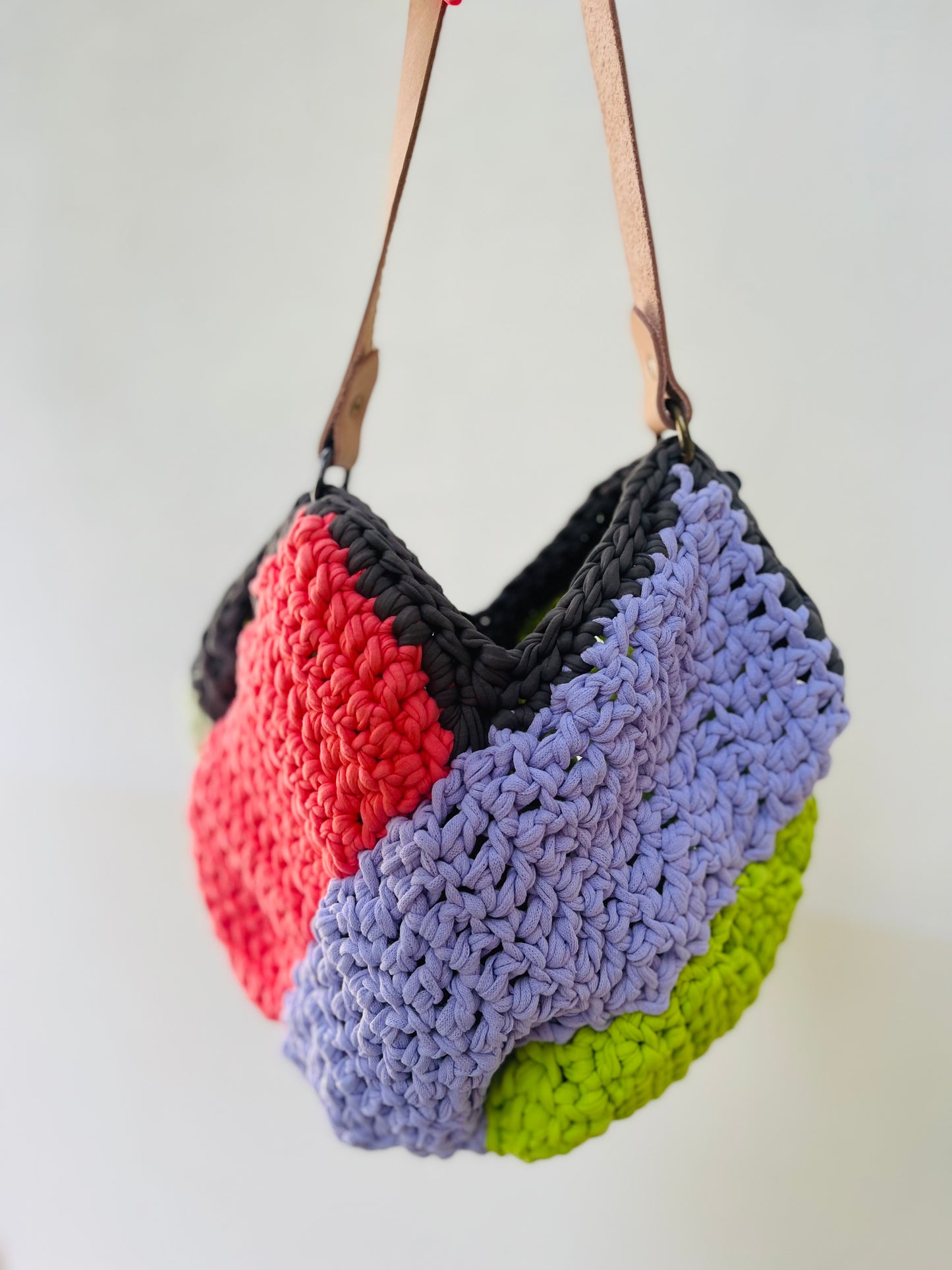 Neon Twist Handmade Crochet Bag