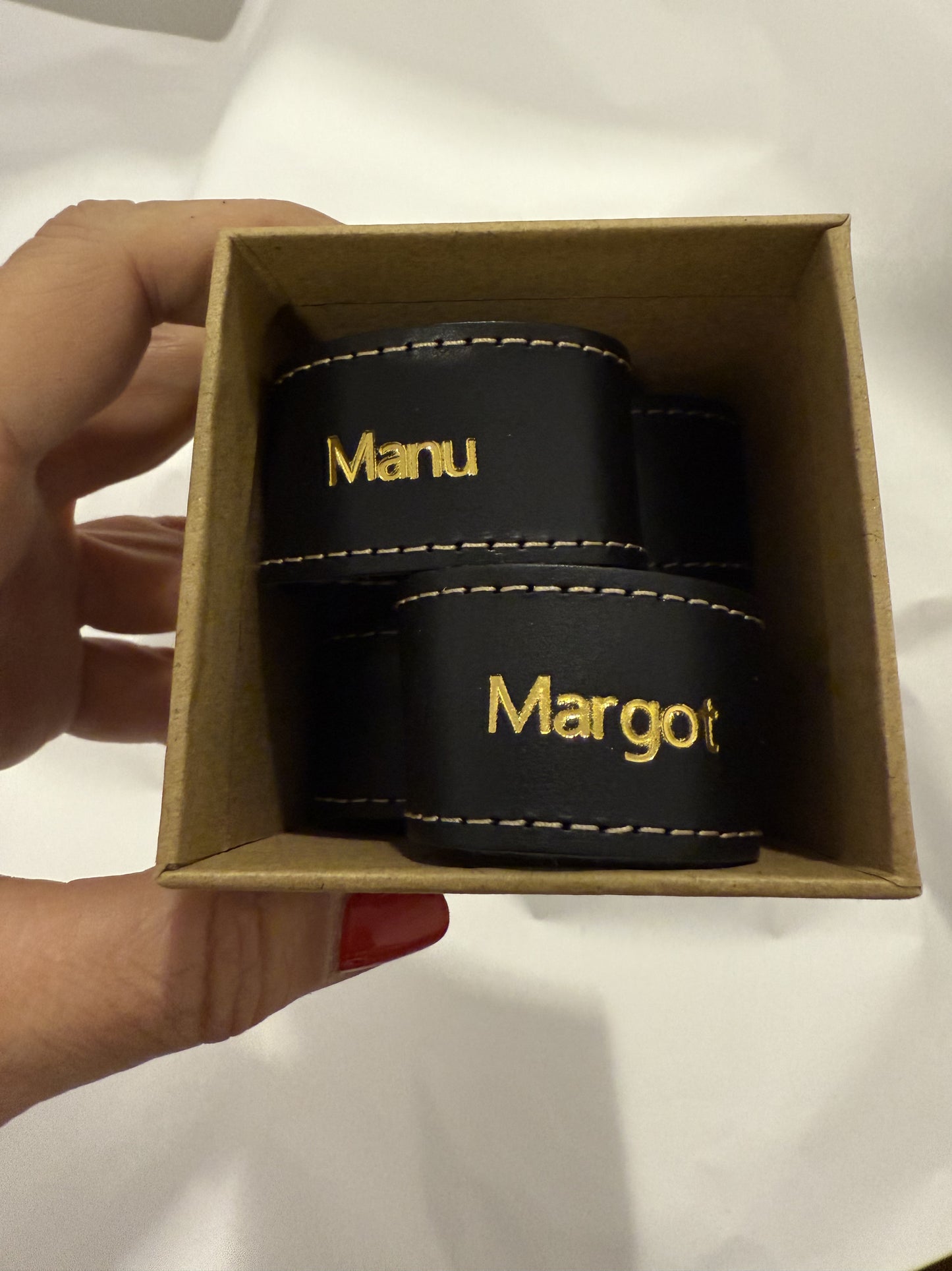 Personalized Hot Foil Napkin Rings