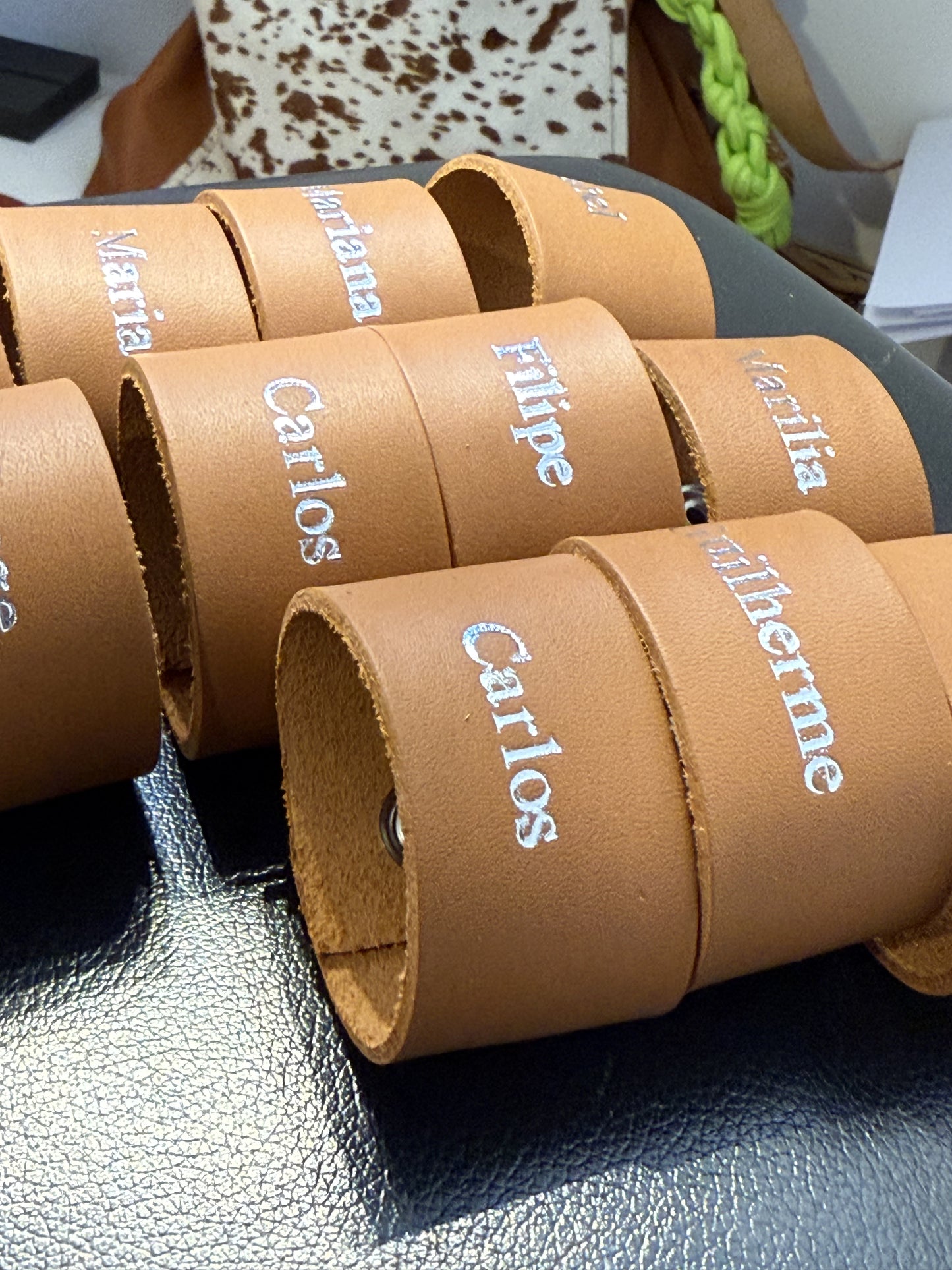 Personalized Hot Foil Napkin Rings