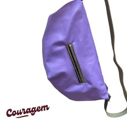 Handmade Leather Crossbody Bag - Couragem